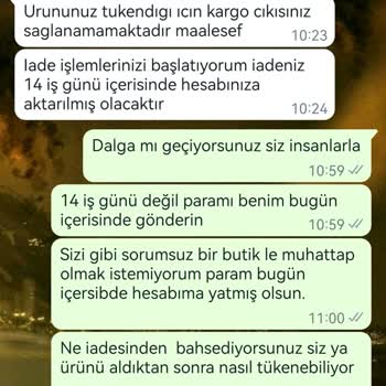 Tüketici Hakem Heyetleri Tüketici Hakem Heyeti Eyyo Butikten İadem Hala Yatmadı Şikayetçiyim.