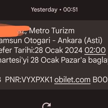 Metro Otobüs Yer Sorunu