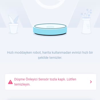 Yeedi Süpürge Sensör Sorunu