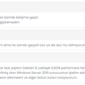 Alastyr 3 Saat 20 Dakika Sonra Gerçekleşen İşletim Sistemi Değişikliği