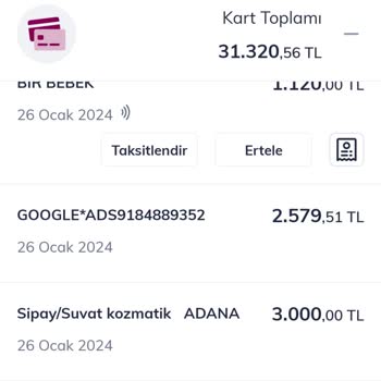 QNB Finansbank Kredi Kartımdan İzinsiz Google ADS Çekimi!