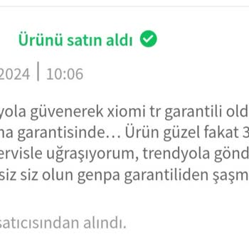 Trendyol’dan Aldığım Mi TV Stick İçin Garanti Sorunu ve Ücret İadesinde Yaşanan Mağduriyet