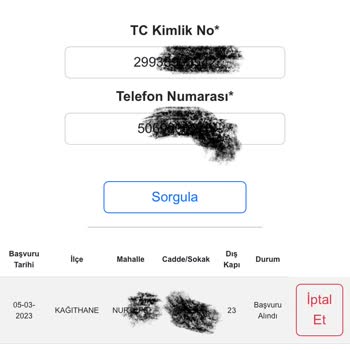 İstanbul Büyükşehir Belediyesi Bina Risk Tespiti Dönüş Olmaması