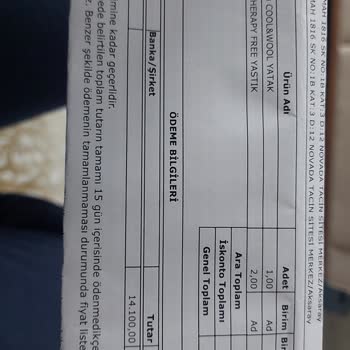 Enza Home Teslim Edilmeyen Ürün Ve Yatak Aldatmacası