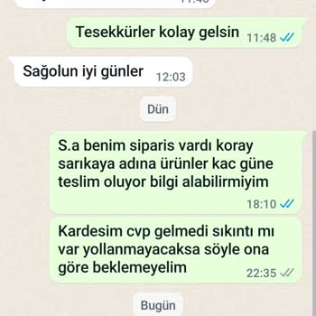 Buhar Sanatı Ödemem Yapıldı, Ürünlerim Gelmedi!