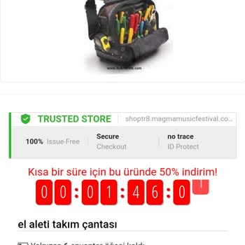Trusted Shops Çanta Sipariş Ettim Geri Dönüş Yapılmadı