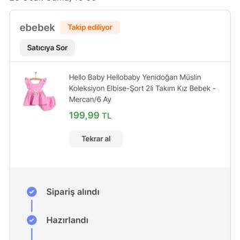 Ebebek Ve AGT Kurye Mağduriyeti