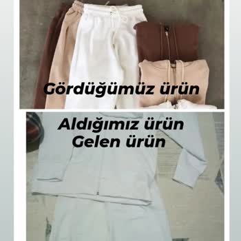 Bulem Butik Görselle Uyuşmayan Eşofman Takımı Hayal Kırıklığı