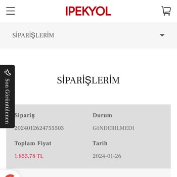 İpekyol Alışveriş Mağduriyeti Yaşadım.