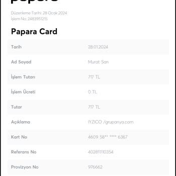 Grupanya! Param Çekildi, Bilet Yok!