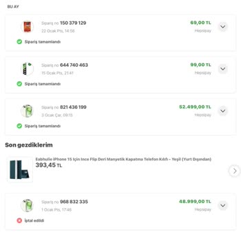 Hepsiburada Eskiyi Yenile Kampanyası Yatmayan Nakit Para