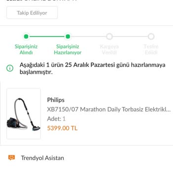 Trendyol Ürünüm 1 Ay Oldu Gelmiyor