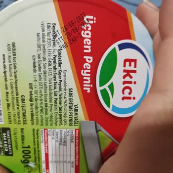 Ekici Peynir Ekici Üçgen Peynir Bozuk
