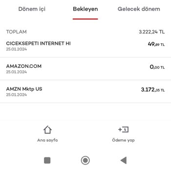 Amazon Kredi Kartımdan İzinsiz Alışveriş Yapılması