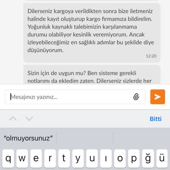 Trendyol Sipariş Adresimi Değiştiremedi