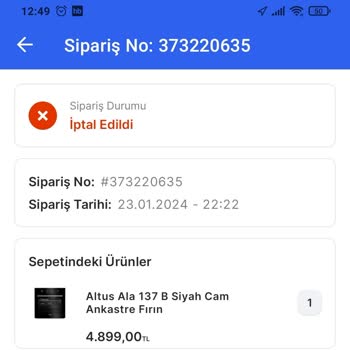 Migros Ürünü Teslim Edemediler