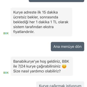 BanaBiKurye Böyle Uygulama Olmaz