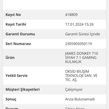 İncehesap.com Arızalı Ürüne Sağlam Diyor, Ürünün Arkasında Durmuyor.