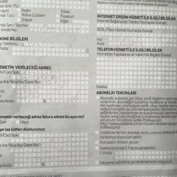 Vodafone Teslim Etmesi Gereken Hizmeti Yerine Getirmemesi