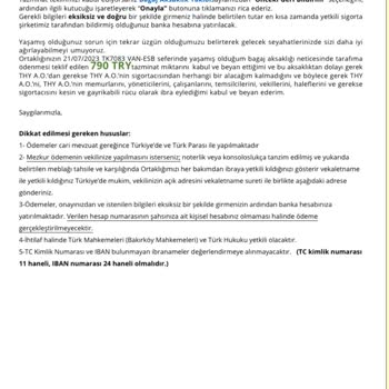 THY Valiz Hasar Şikayeti