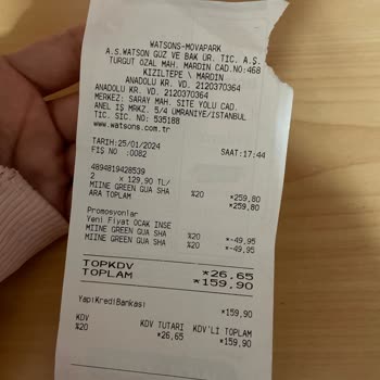 Watsons Müşterine Değer Ver