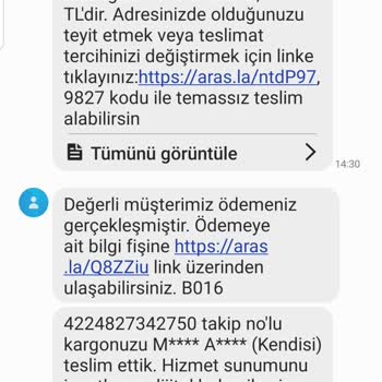 Aras Kargo Yanlış Ürün Geldi, Ürün Satıcısına Ulaşamıyorum