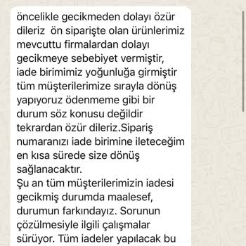 Tuba Butik/ Tuba Ölmez İade Yapmıyor