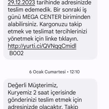 Yurtiçi Kargo Benim Kargomu Bana Teslim Etmedi Adresime Geldiğini Ve