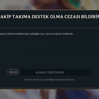 Riot Games Banlandım Yardım Edin