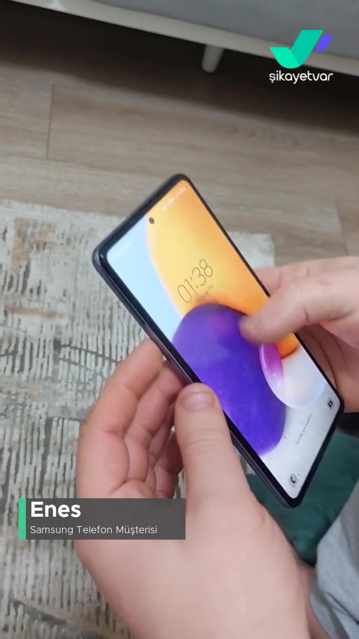 Samsung Galaxy A72 Yazılımsal Dokunmak Çalışmama Sorunu videonun kapak resmi