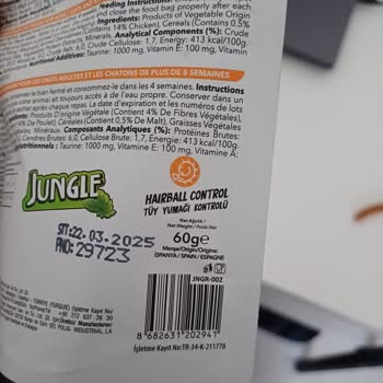 Jungle Pet Food Jungle Mama Kalitesizlik