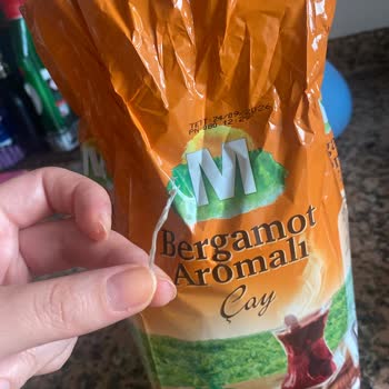 Migros Bergamot Aromalı Çaydan Çıkan Yabancı Cisim