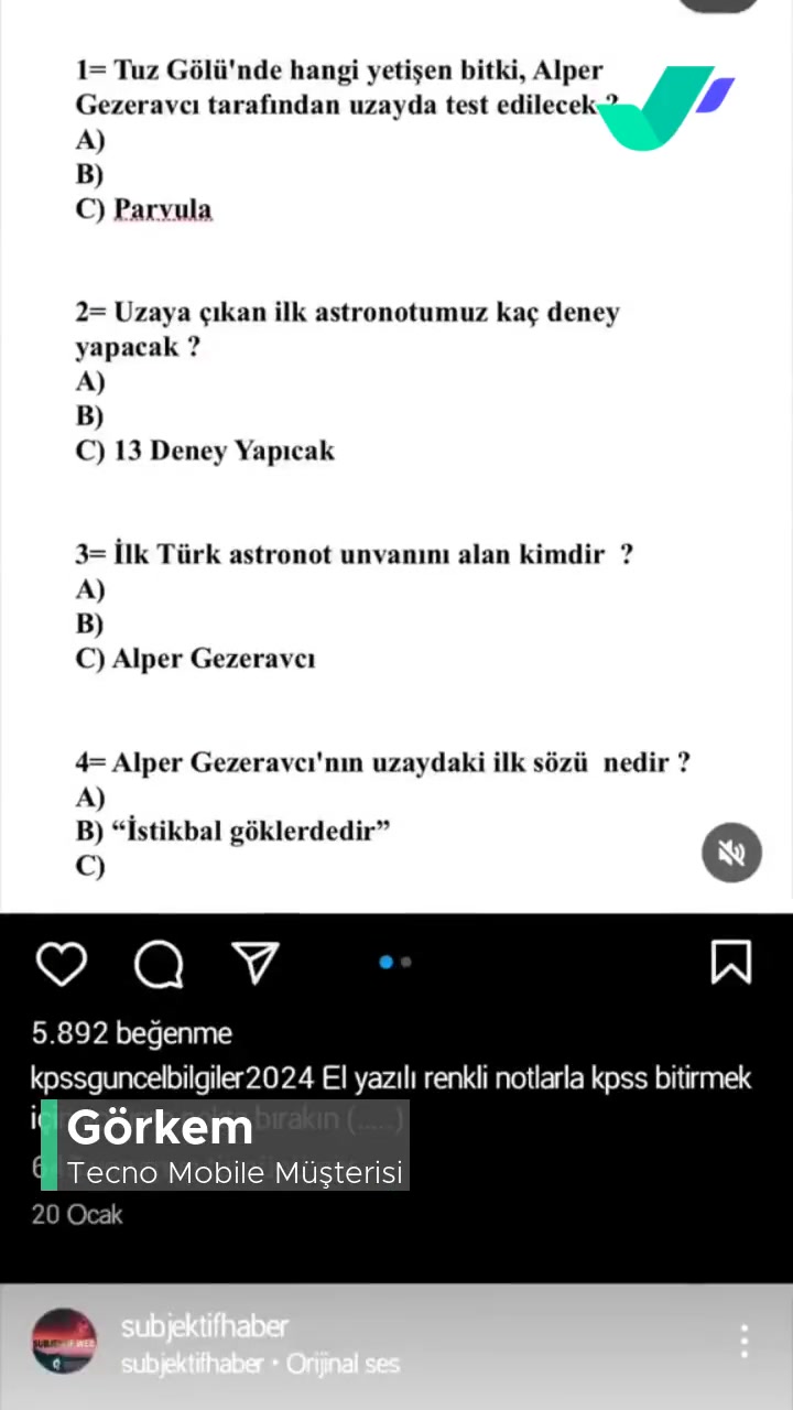 Tecno Camon 20 Pro 5G Ekrandan Siyah Bir Çizgi Geçiyor 2 Aylık! videonun kapak resmi