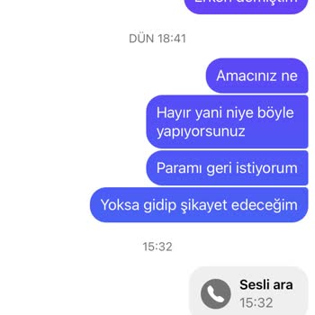 By Elif Yıldırım Ücret İadesi Yapmıyor