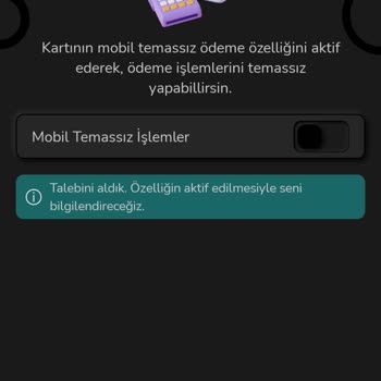 Nays Mobil Temassız İşlemler Açılmıyor
