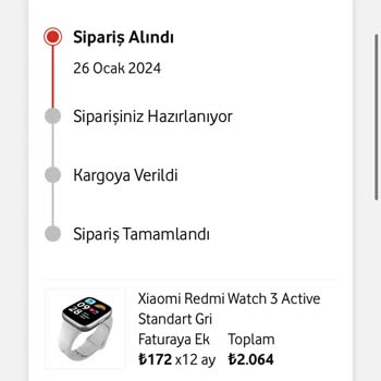 Vodafone Faturaya Ek Cihazlar Güncellenmemesi