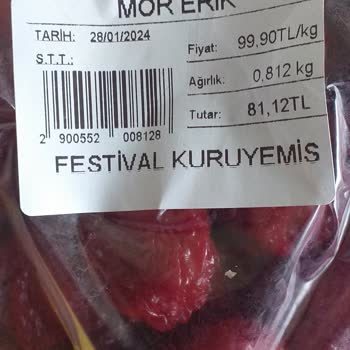 Festival Kuruyemiş Şekerpare Değil Jelibon
