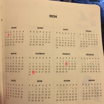 D&R 2024 Ajanda Hatası