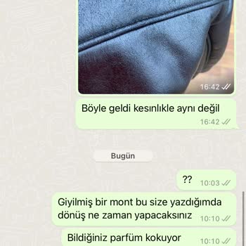 Büşra Doğramacı Boutique İade Etmek İstiyorum