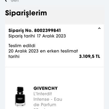 Sephora Parfümün Orijinal Olmaması