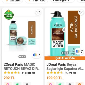 Loreal Paris Magic Retouch Sarı Bulunmuyor