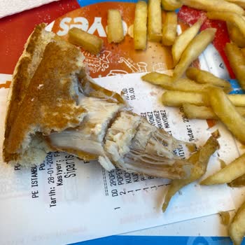 Popeyes Buz Gibi Hamburger Patates!