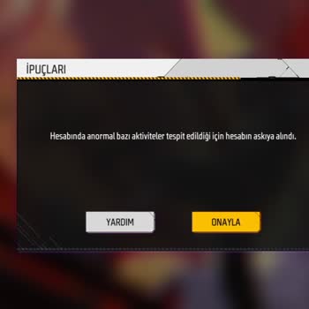 Garena Free Fire Hesabım Ban Yedi ) ;