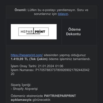 Heparprint'Den Aldığım Mini Termal Yazıcı