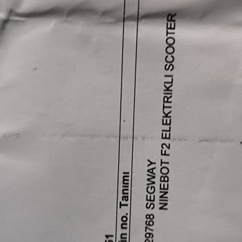 Segway-Ninebot Şarj Bahsedilen Den Çok Çok Az Seviyede Bitiyor