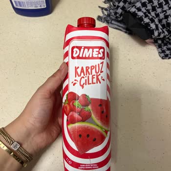 Dimes Gıda Karpuz Çilek Meyve Suyu Küflü