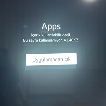 Onvo Ov55500 Apps Hatası