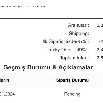 Tedbakerturkiye.com Durum Beklemede