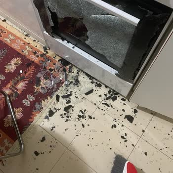Vestel Fırın Şikayeti! Cam Kırılması!