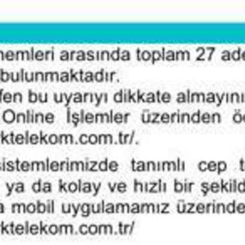 Tivibu Go 27 Aylık Ödenmemiş Fatura